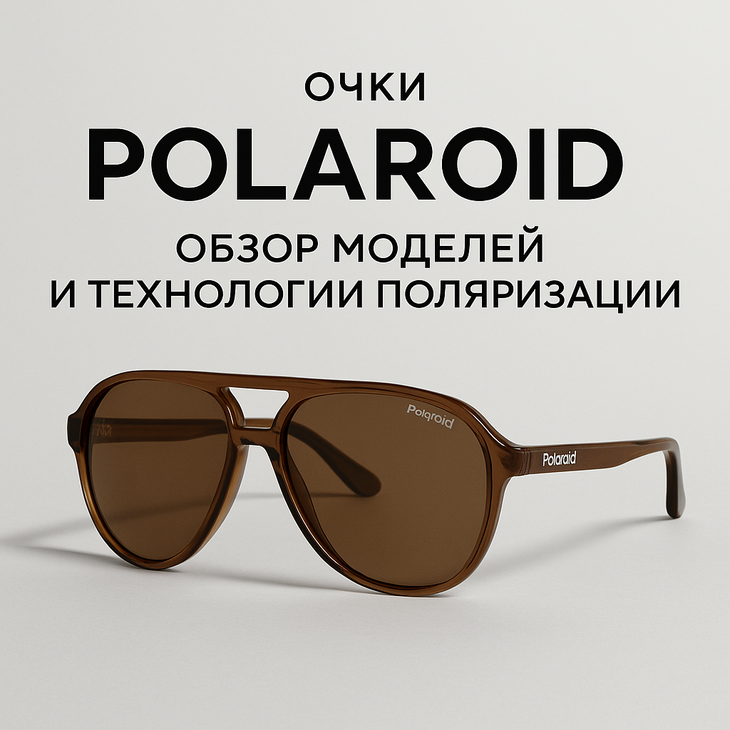 Очки Polaroid: обзор моделей и технологии поляризации