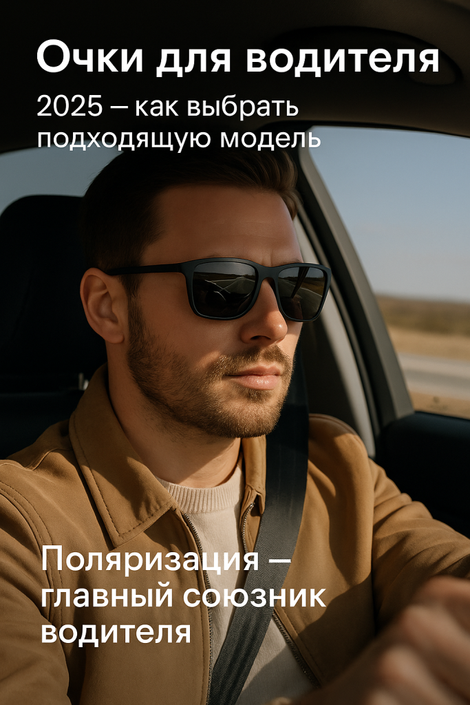 Очки для водителя 2025 — как выбрать подходящую модель