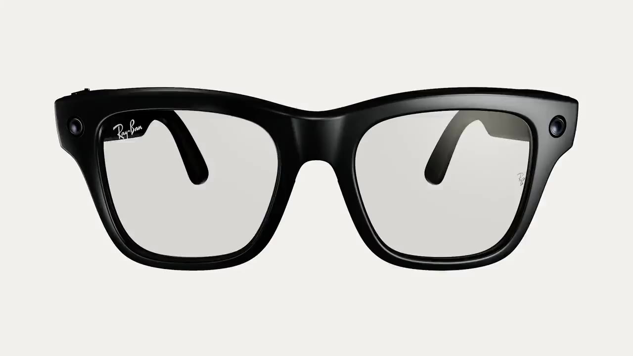 Умные очки Ray-Ban Meta Blayzer Optics в чёрной оправе
