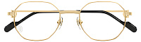 Cartier CT0500O 003, цвет: золотой, панто, металл