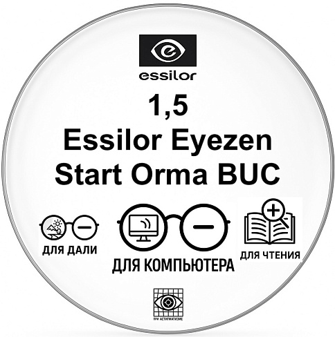 1,5 Essilor Eyezen Start Orma BUC