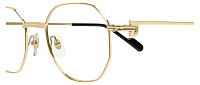 Cartier CT0500O 003, цвет: золотой, панто, металл