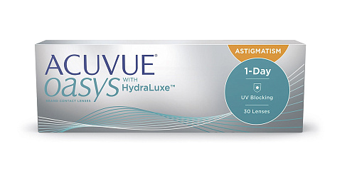 Acuvue Oasys 1-Day HydraLuxe for Astigmatism (30 линз)